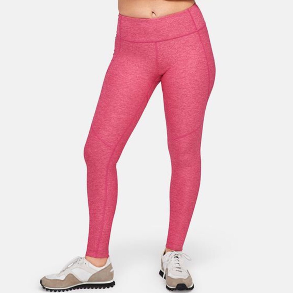 Outdoor Voices 7/8 Warmup Leggings, Flamingo, M
